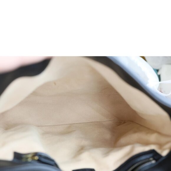 Gucci Diana Medium Leather Top Handle Shoulder Bag Black 746124 - Picture 9 of 13